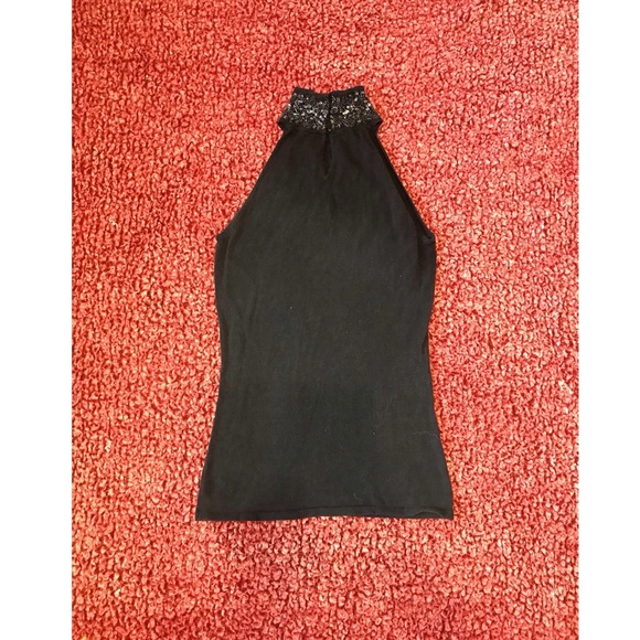 International Concepts S Navy Halter Top - Picture 2 of 2